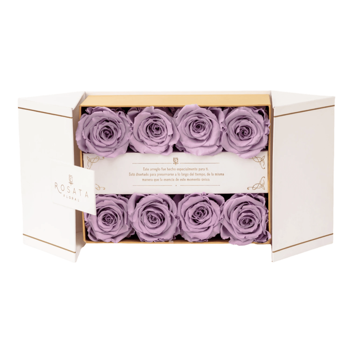 Everose White - arreglo de rosas - Rosata Floral