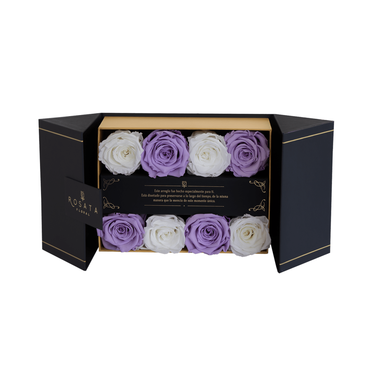 Everose | 8 Rosas - arreglo de rosas - Rosata Floral
