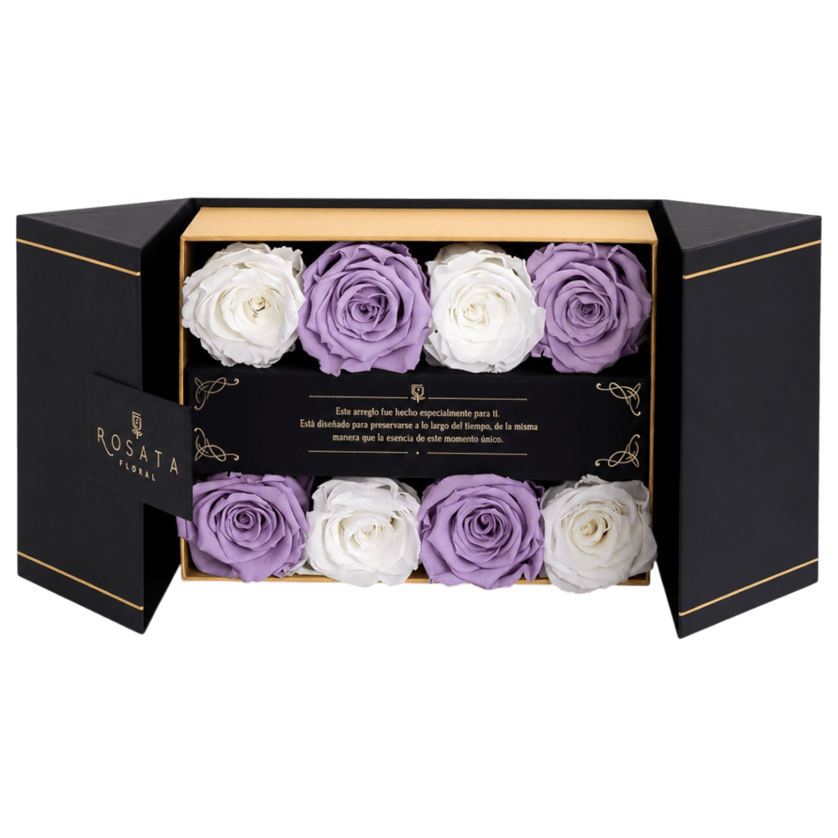 Everose | 8 Rosas - arreglo de rosas - Rosata Floral