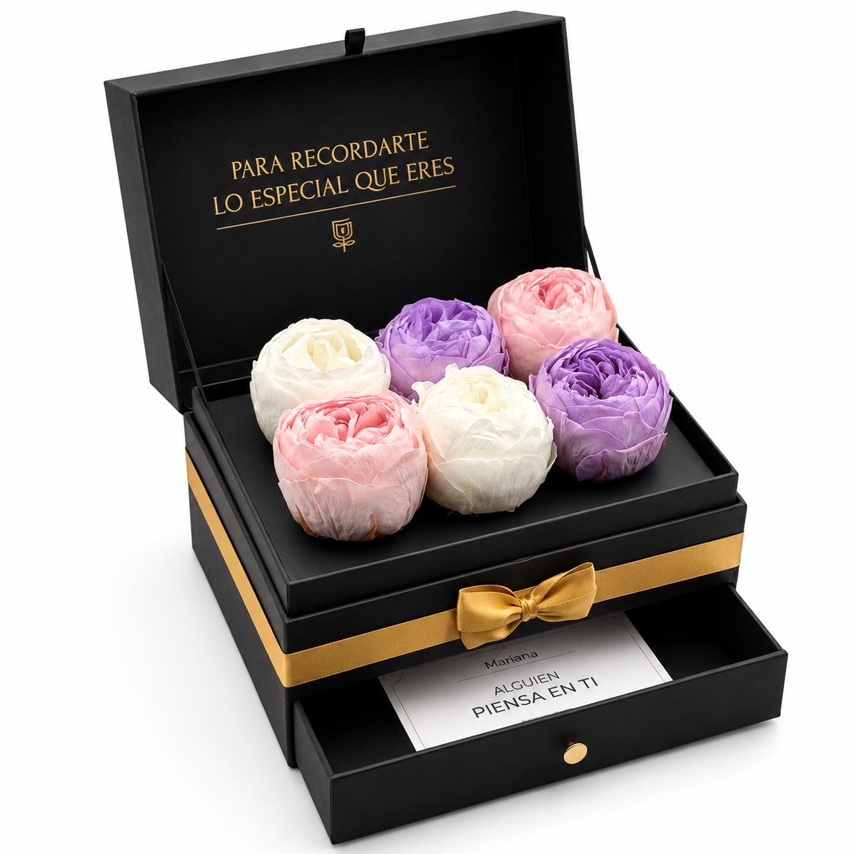 Cofret | 6 Peonias