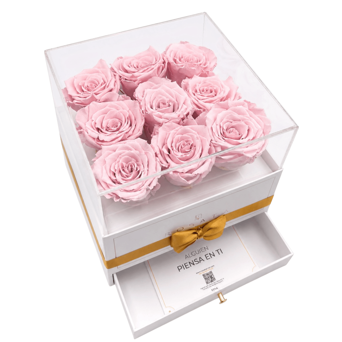 Harmonia White | 9 Rosas - arreglo de rosas - Rosata Floral