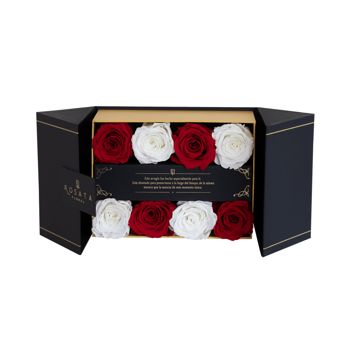 Everose | 8 Rosas - arreglo de rosas - Rosata Floral
