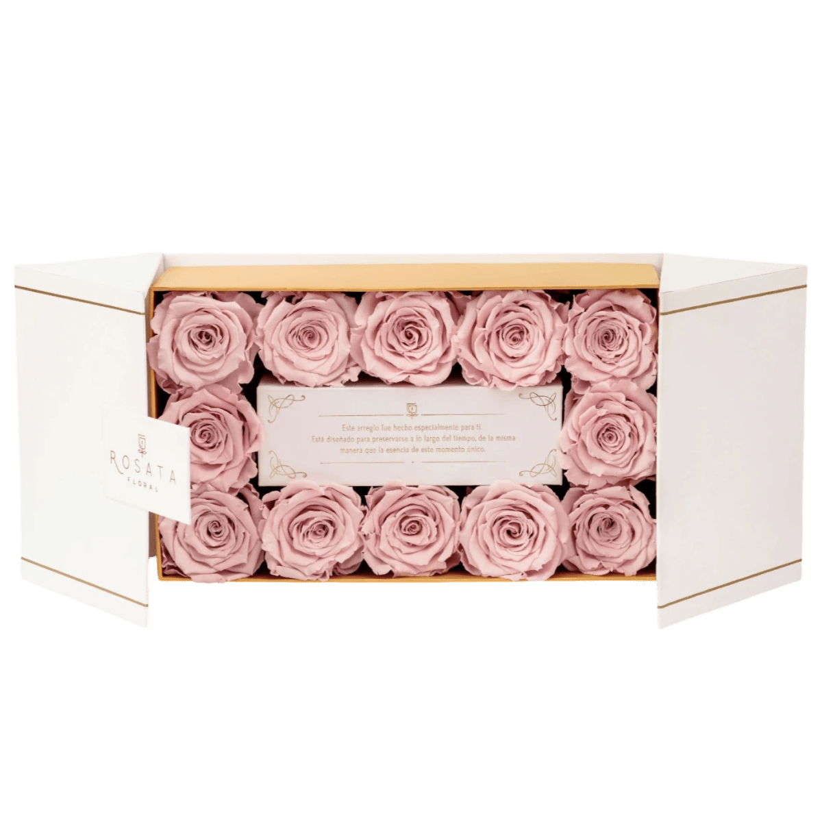 Everose White - arreglo de rosas - Rosata Floral
