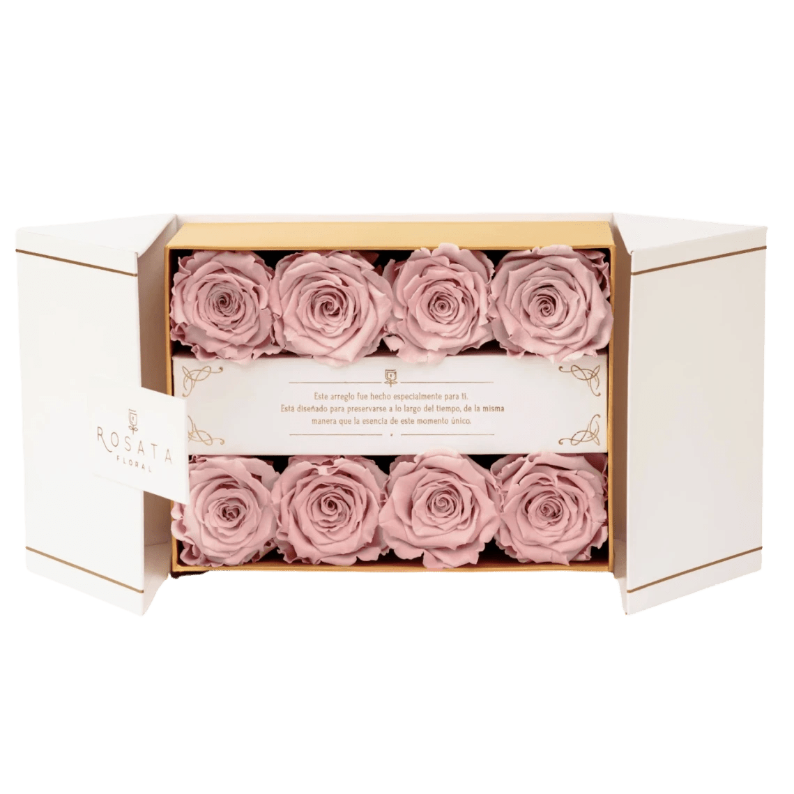 Everose White - arreglo de rosas - Rosata Floral
