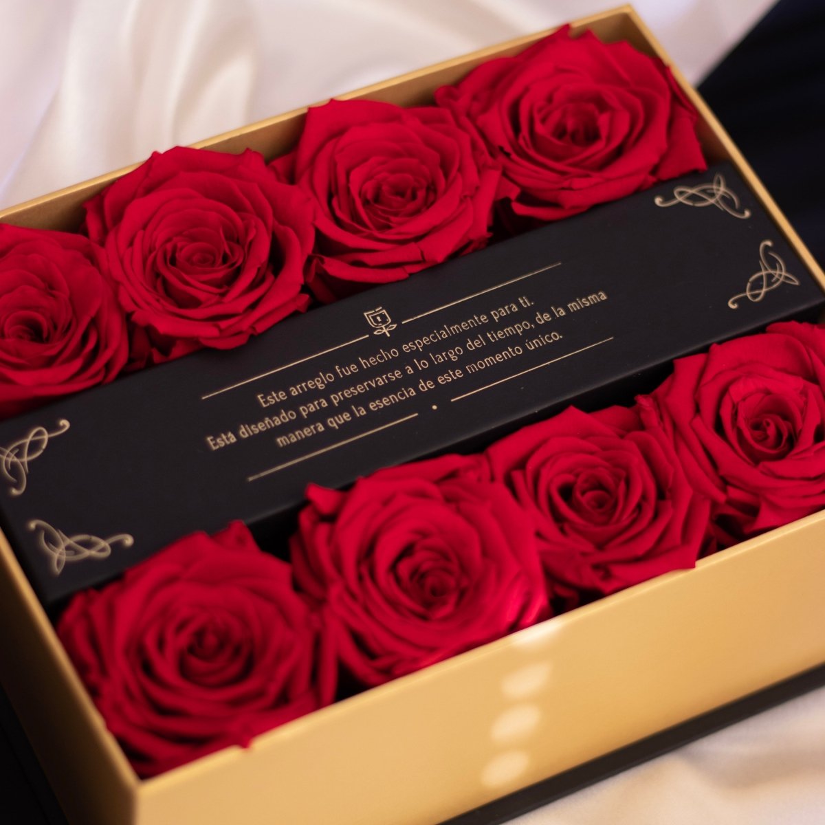 Everose | 8 Rosas - arreglo de rosas - Rosata Floral