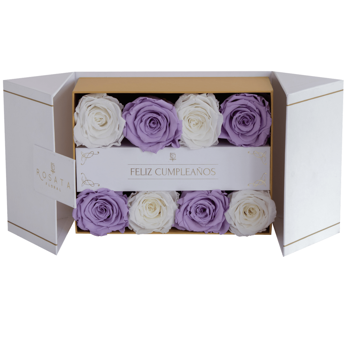 Everose White Cumpleaños - Nacional - arreglo de rosas - Rosata Floral