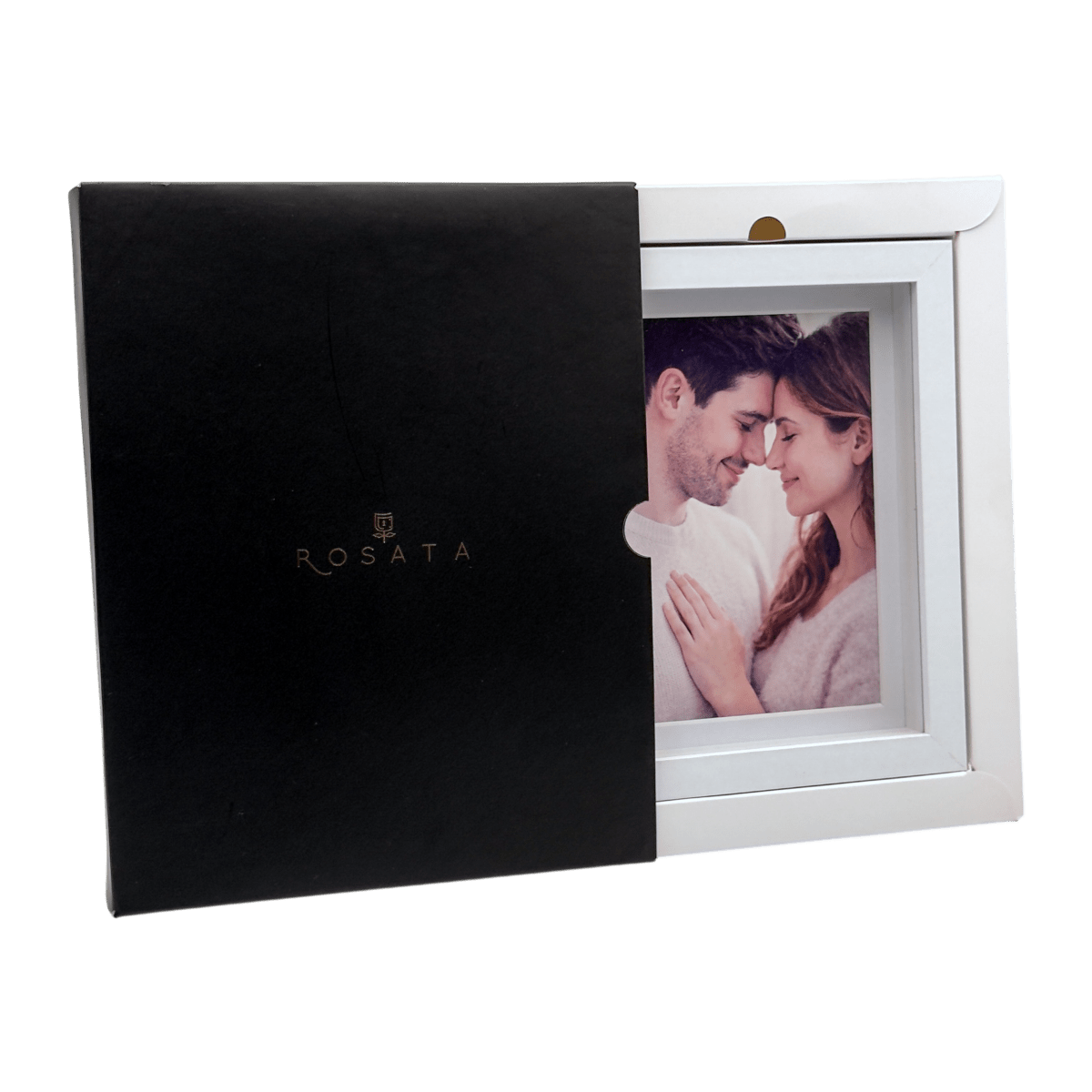 Marco con foto - arreglo de rosas - Rosata Floral