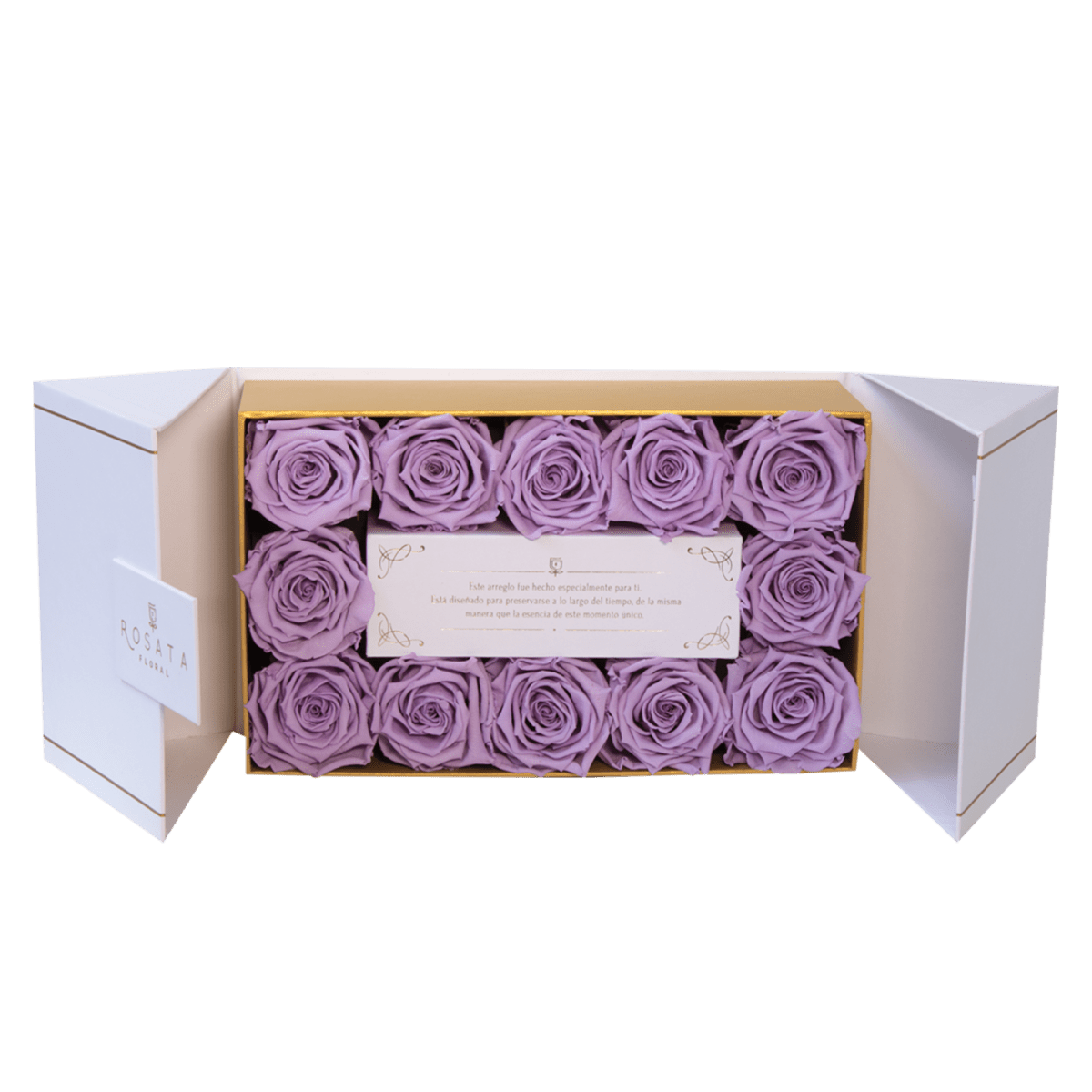 Everose White | 12 Rosas - arreglo de rosas - Rosata Floral