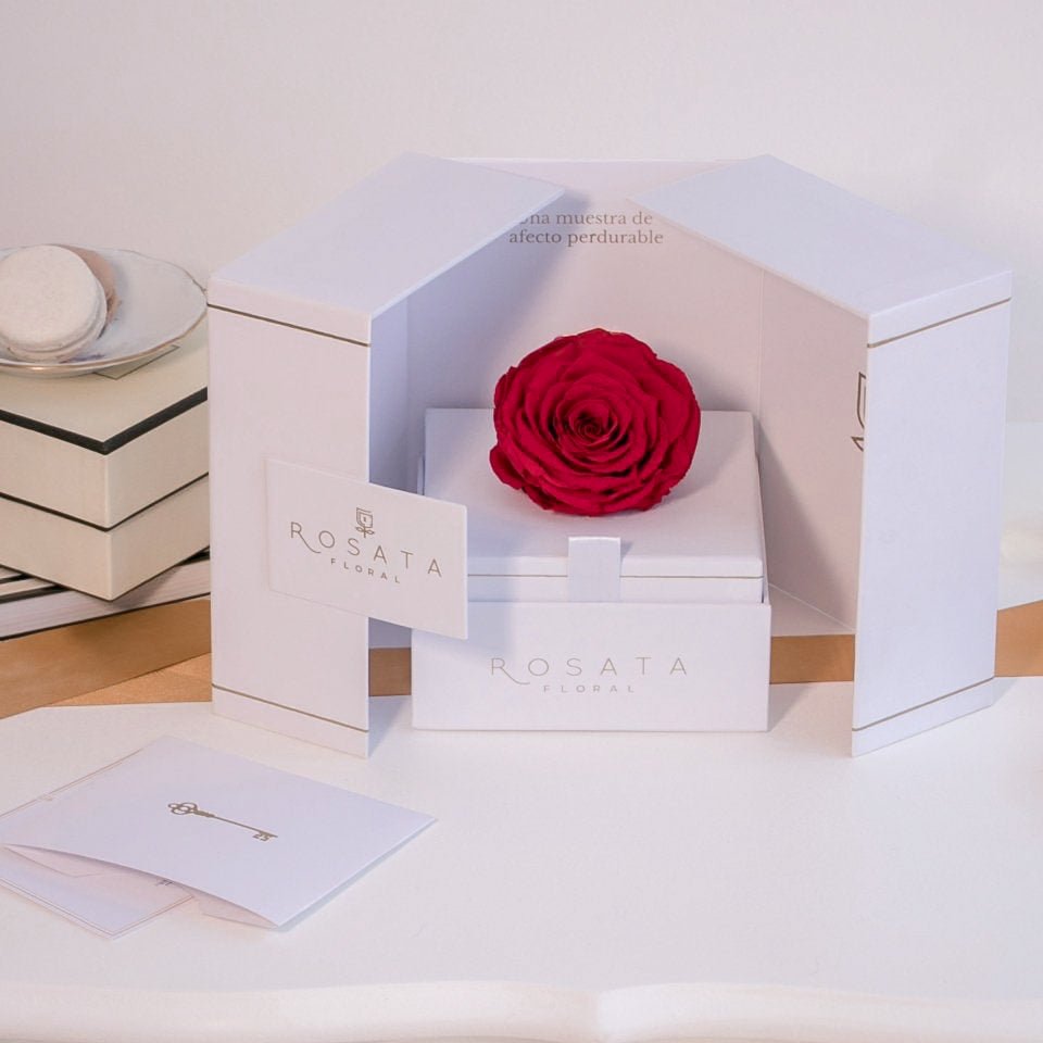 Eternal White - arreglo de rosas - Rosata Floral