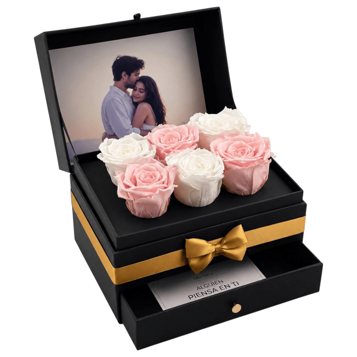 Cofret | 6 Rosas - arreglo de rosas - Rosata Floral