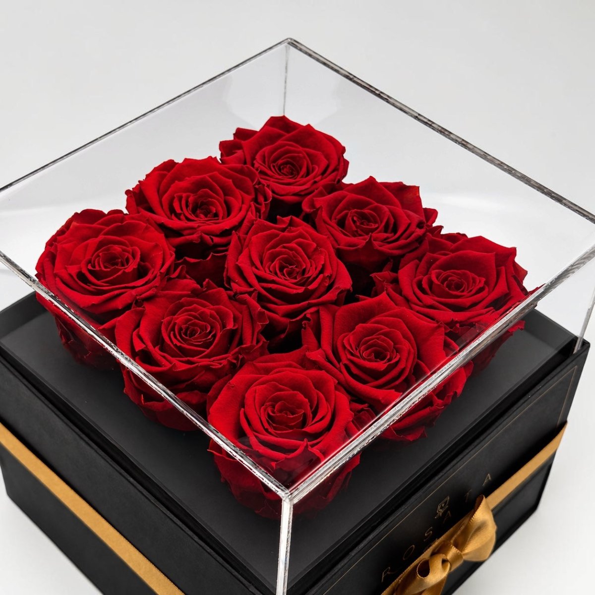 Harmonia - 9 rosas con chocolates - arreglo de rosas - Rosata Floral