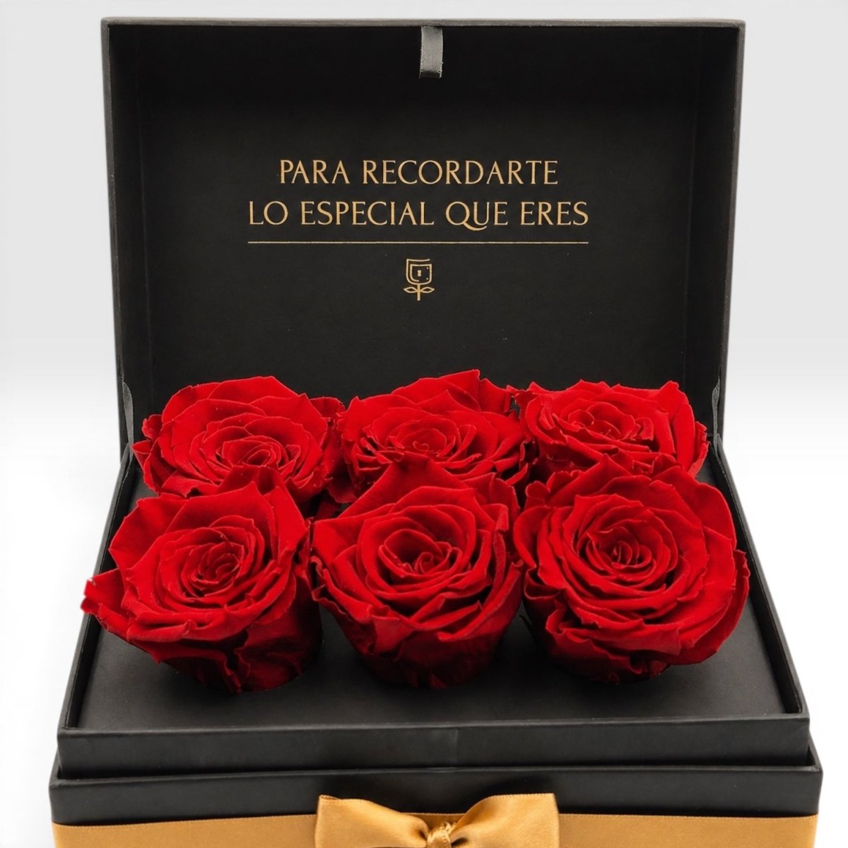 Cofret - 6 rosas con chocolates - arreglo de rosas - Rosata Floral