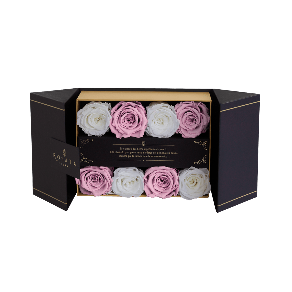 Everose | 8 Rosas - arreglo de rosas - Rosata Floral