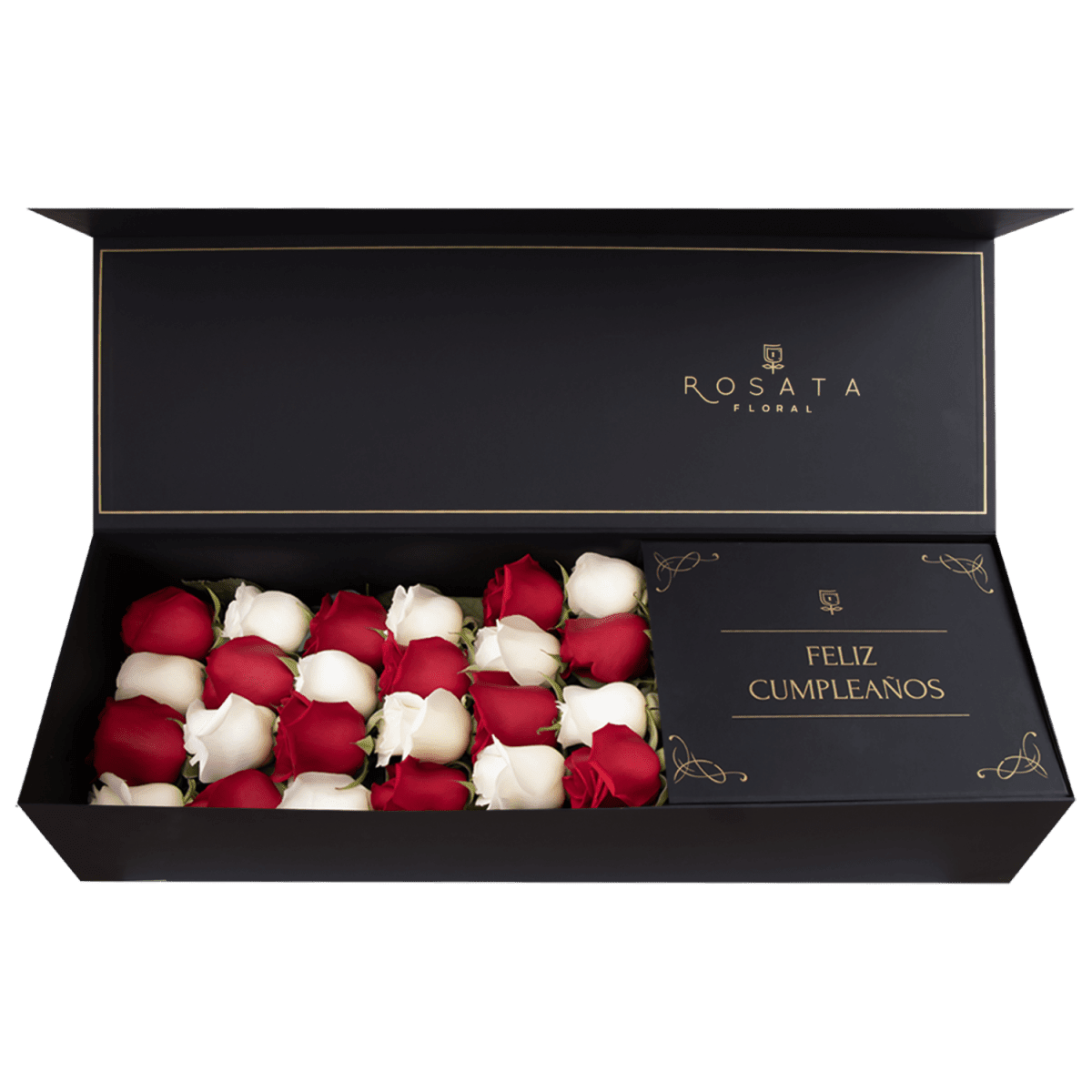 Classic - Feliz Cumpleaños - arreglo de rosas - Rosata Floral