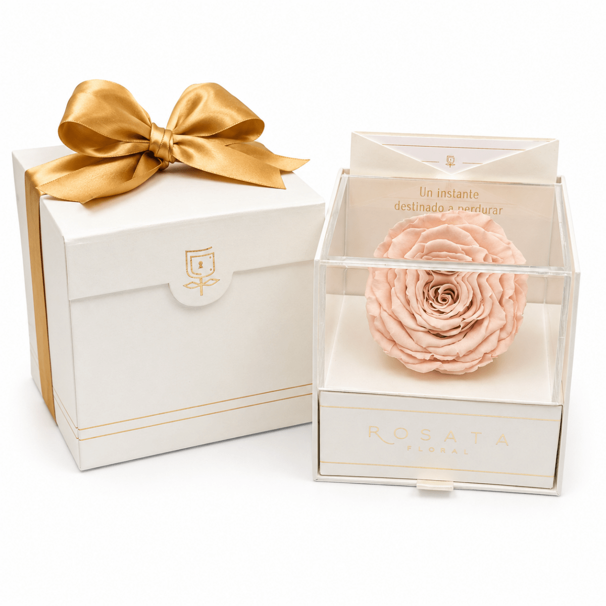 Everty Champagne - arreglo de rosas - Rosata Floral