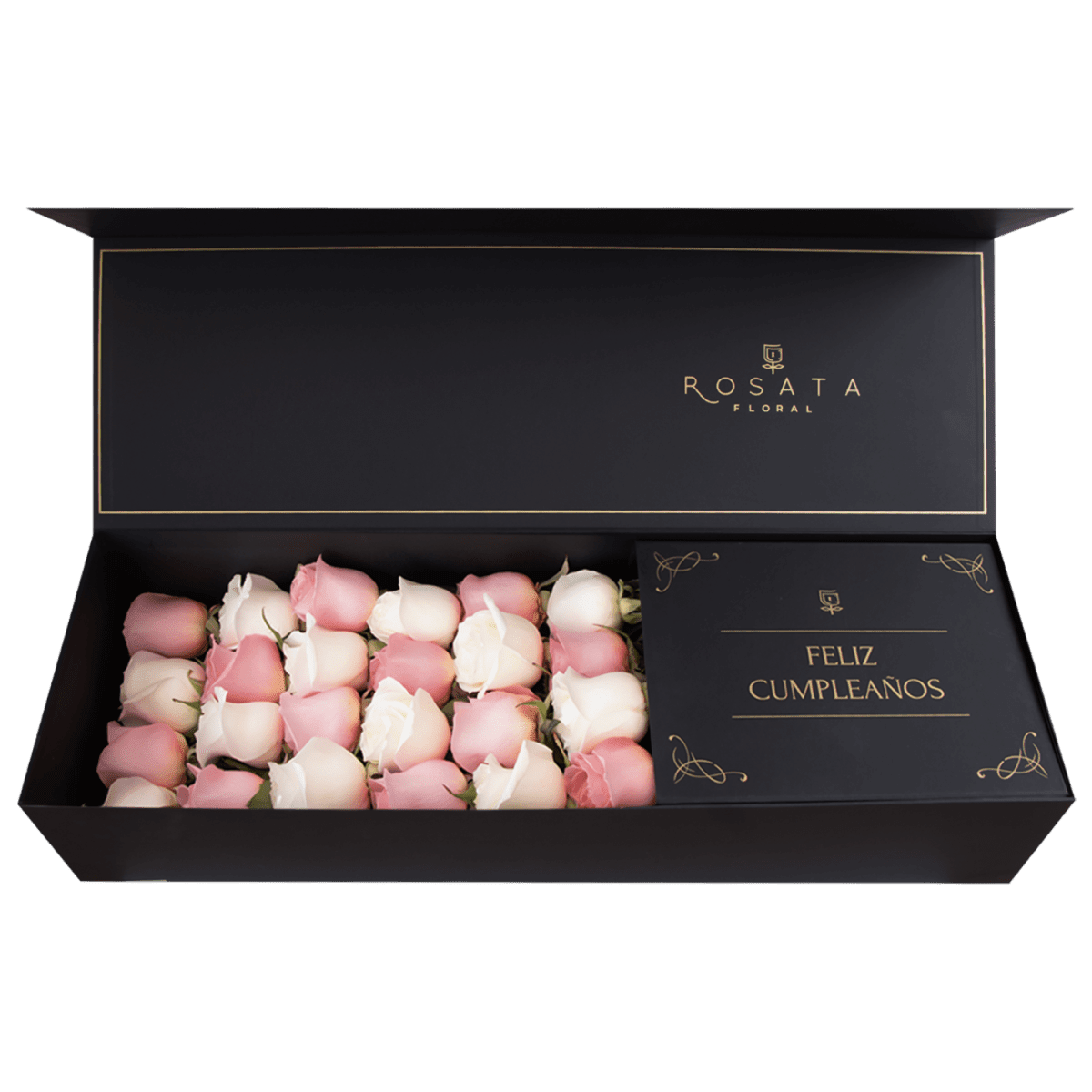 Classic - Feliz Cumpleaños - arreglo de rosas - Rosata Floral