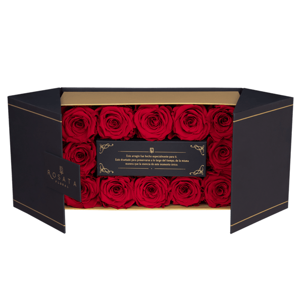 Everose 12 - Preventa San Valentin - arreglo de rosas - Rosata Floral