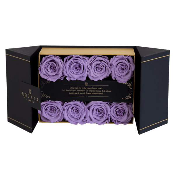 Everose 8 Lilas - arreglo de rosas - Rosata Floral