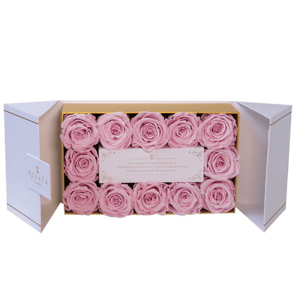 Everose 12 White - Rosas - arreglo de rosas - Rosata Floral