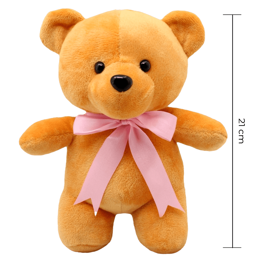 Osito Moño Rosa – Rosata Floral