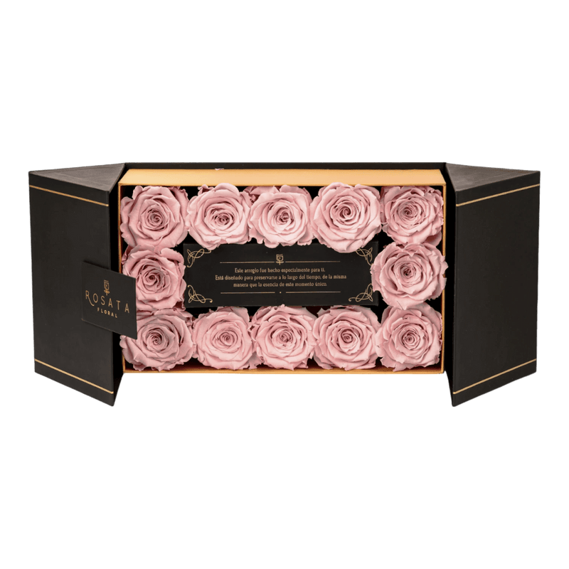 Everose 12 - Preventa San Valentin - arreglo de rosas - Rosata Floral