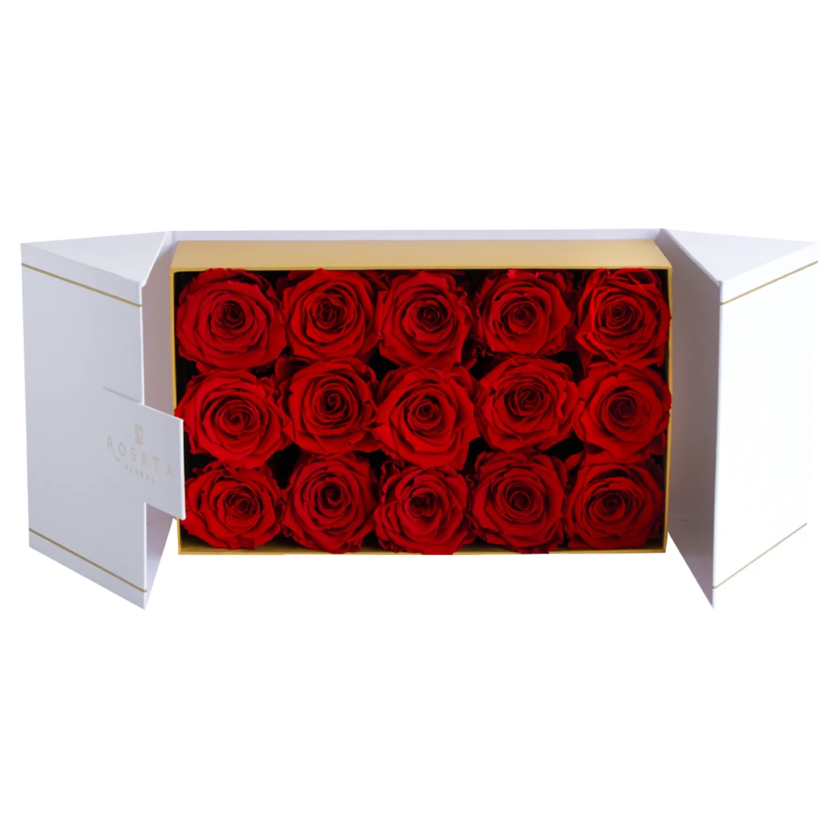 Everose 15 White - arreglo de rosas - Rosata Floral