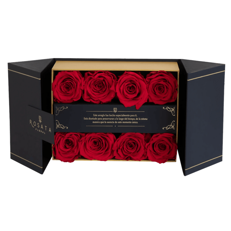 Everose 8 - Preventa San Valentín - arreglo de rosas - Rosata Floral