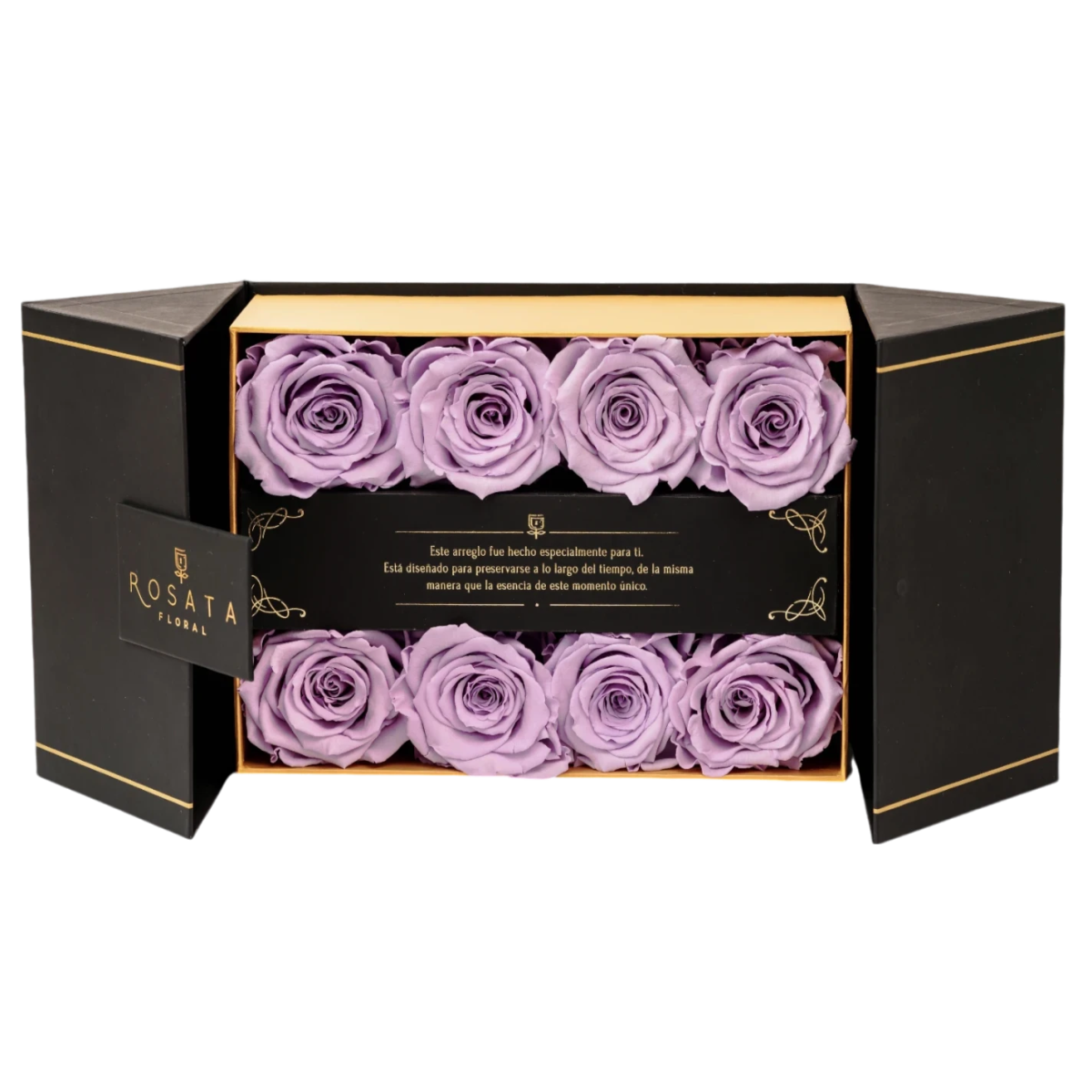 Everose 8 Lilas - arreglo de rosas - Rosata Floral