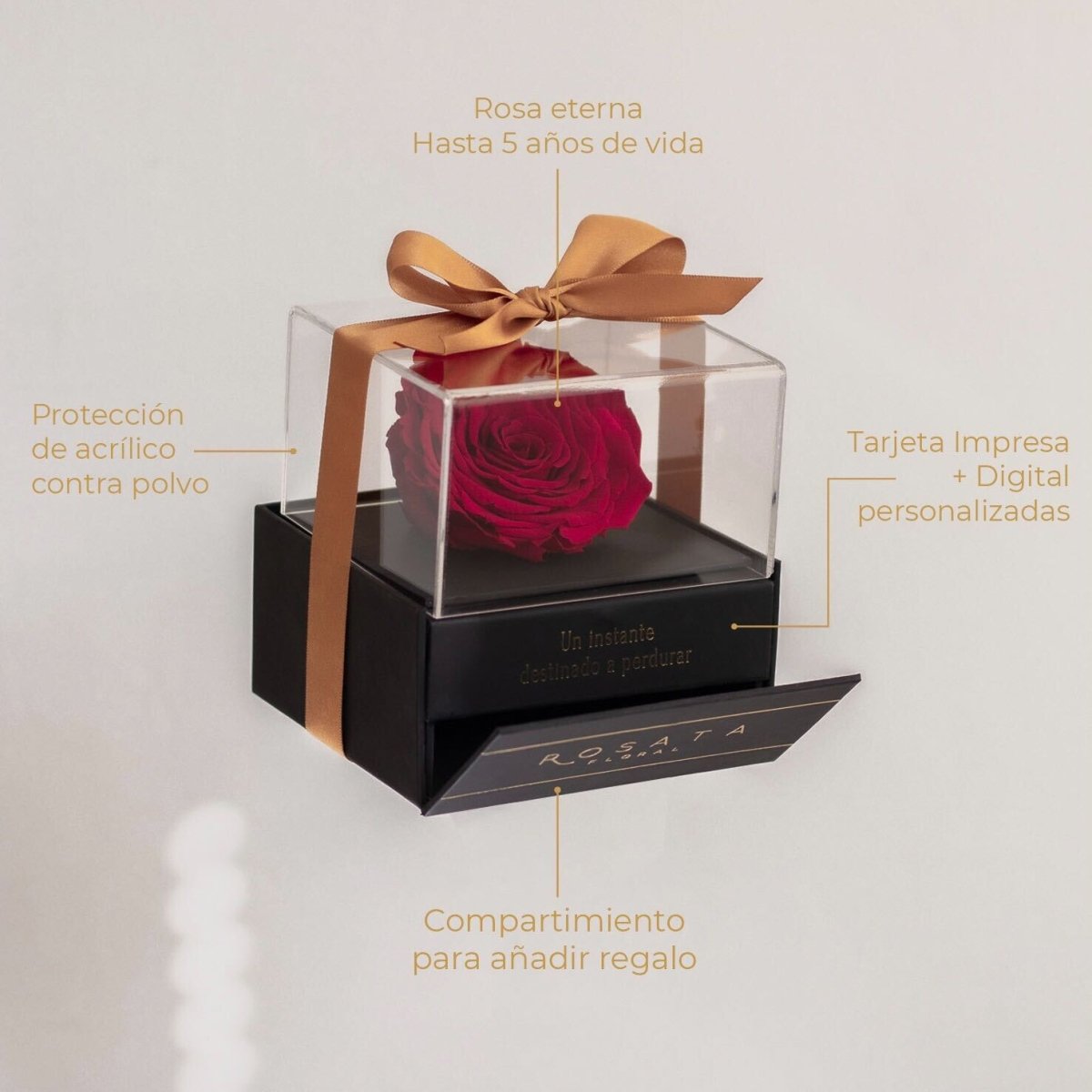 Elegance - arreglo de rosas - Rosata Floral