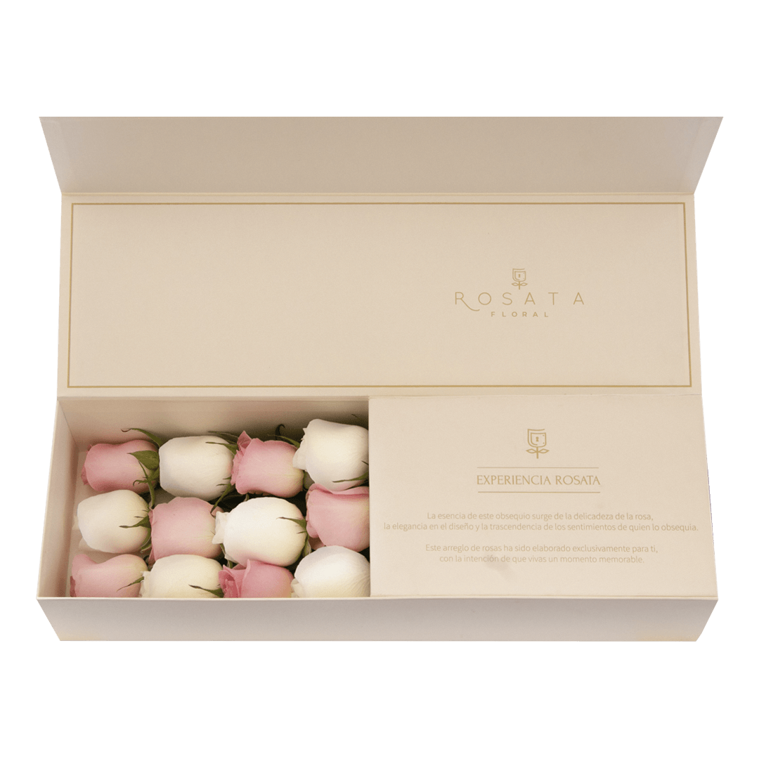 Classic Champagne - Nacional - arreglo de rosas - Rosata Floral