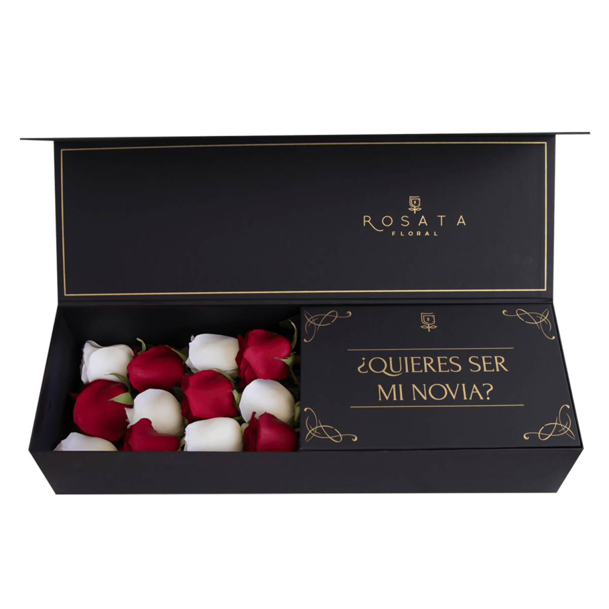 Classic 12 - ¿Quieres ser mi novia? - arreglo de rosas - Rosata Floral