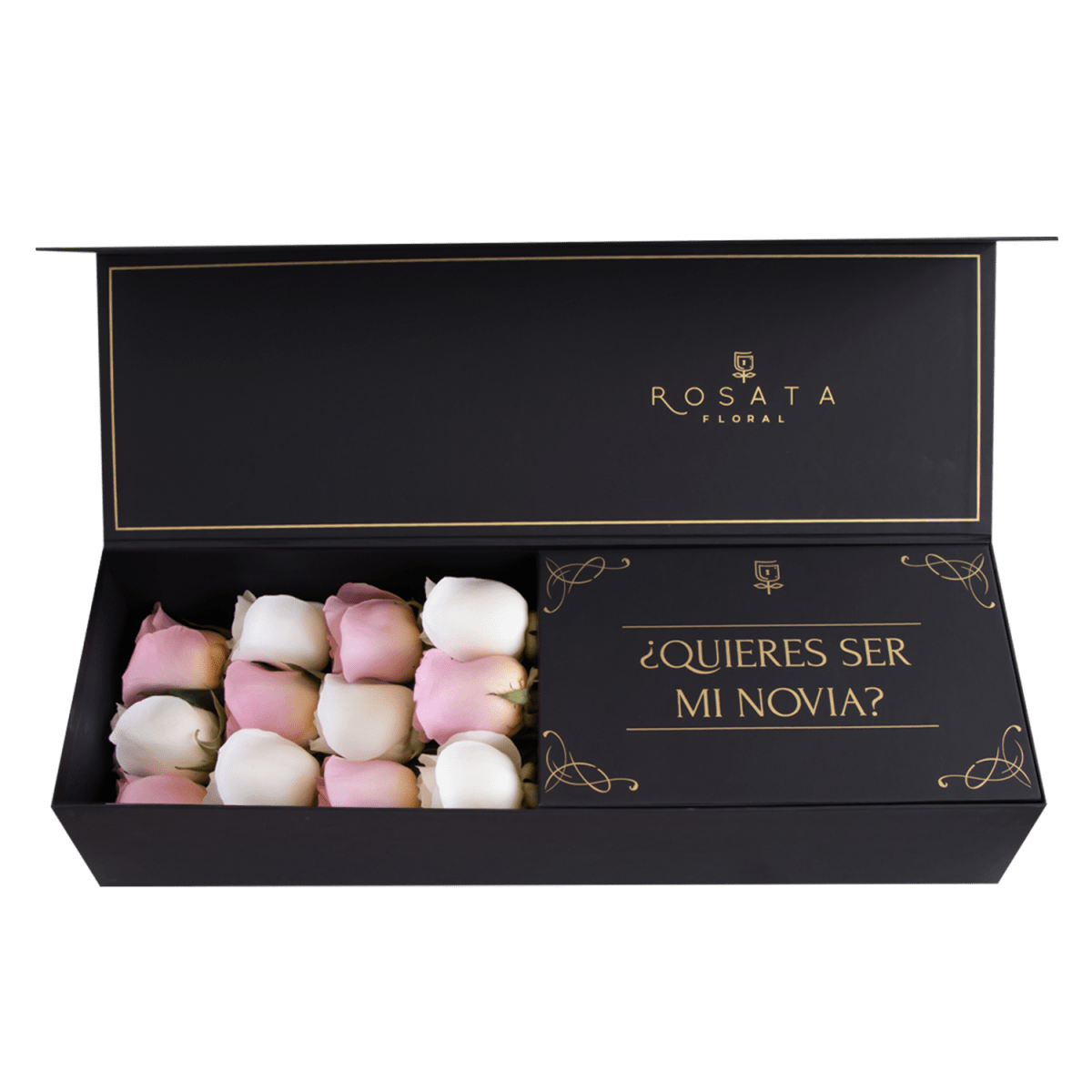 Classic 12 - ¿Quieres ser mi novia? - arreglo de rosas - Rosata Floral