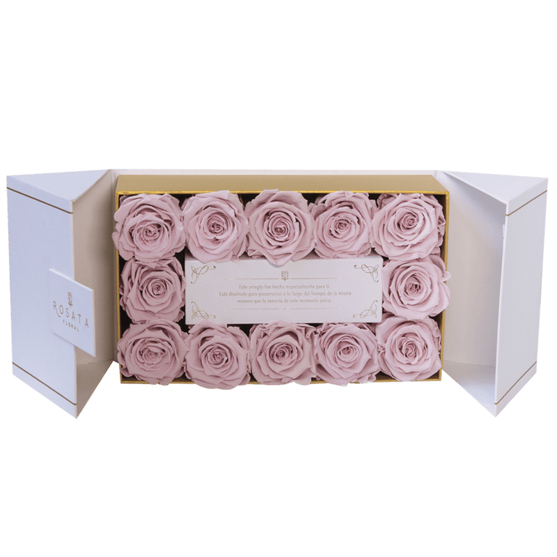 Everose White 12 - Nacional - arreglo de rosas - Rosata Floral