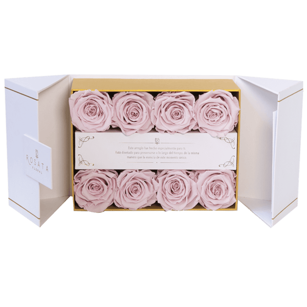 Everose White 8 - Nacional - arreglo de rosas - Rosata Floral