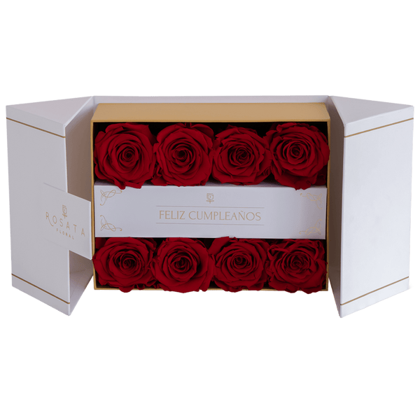 Everose White Cumpleaños - Nacional - arreglo de rosas - Rosata Floral
