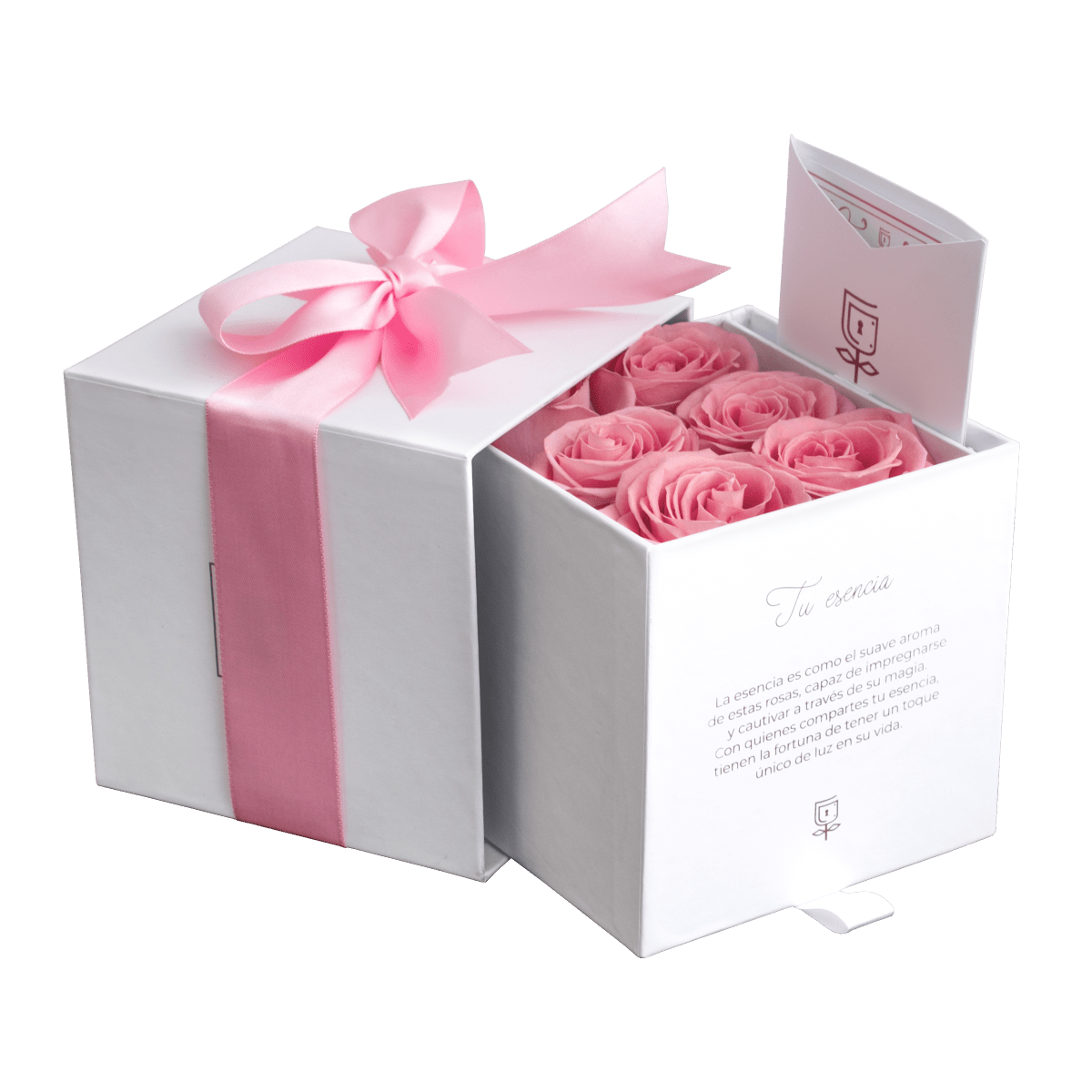 Lofty White - arreglo de rosas - Rosata Floral