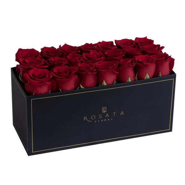 Rosebox 21 Naturales - arreglo de rosas - Rosata Floral
