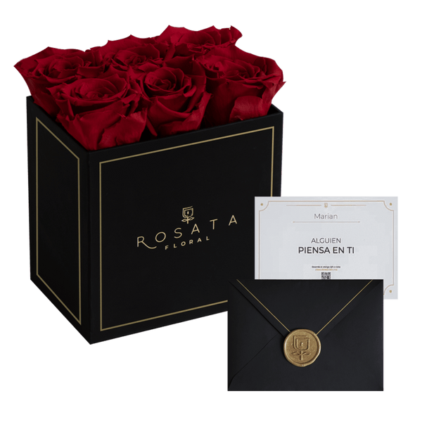 Rosebox - 6 Preservadas - arreglo de rosas - Rosata Floral