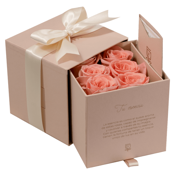 Lofty Rose Gold - arreglo de rosas - Rosata Floral